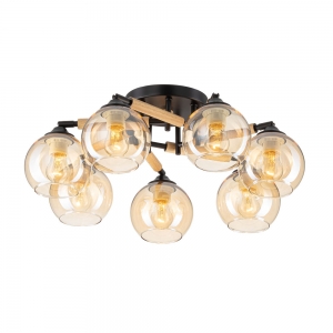 Citilux TIKA CL133171 Люстра поворотная Чёрная