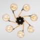 Citilux TIKA CL133171 Люстра поворотная Чёрная