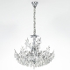 Citilux RITZ CL310081 Люстра хрустальная подвесная Хром