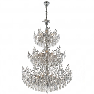 Citilux RITZ CL310261 Люстра хрустальная подвесная Хром
