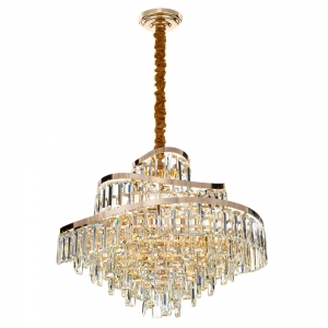 Citilux NAIAD CL315162 Люстра хрустальная подвесная Золото