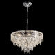 Citilux SAGRADA CL317251 Люстра хрустальная подвесная Хром