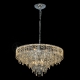 Citilux SAGRADA CL317261 Люстра хрустальная подвесная Хром