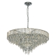 Citilux SAGRADA CL317281 Люстра хрустальная подвесная Хром