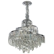 Citilux NAIAD CL315151 Люстра хрустальная подвесная Хром