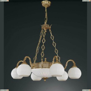 L 9300/6+2 Подвесная люстра Reccagni Angelo (Рекани Анжело), 9300